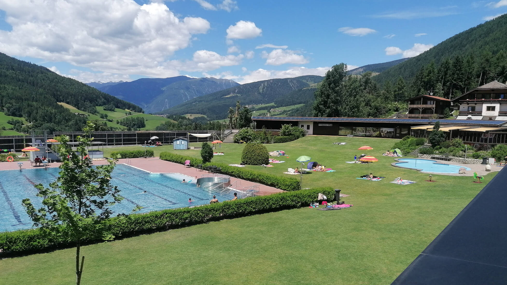 Freibad in Olang - Bad Bergfallerhof
